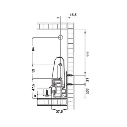 Internal Front Panel Kit for the Matrix Box S. White - Image 2