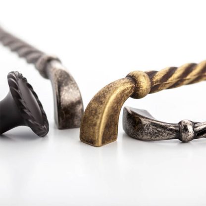 Castella Regent Knobs and Pulls. Various finishes and sizes