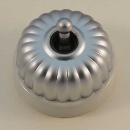 Classic White Porcelain Base Fluted Switch . Classic Electric 20 Series