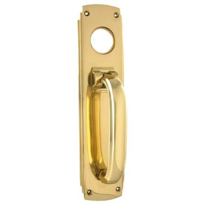 Tradco Deco Pull Handle with Knocker - 240x60mm