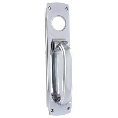 Tradco Deco Pull Handle with Knocker - 240x60mm