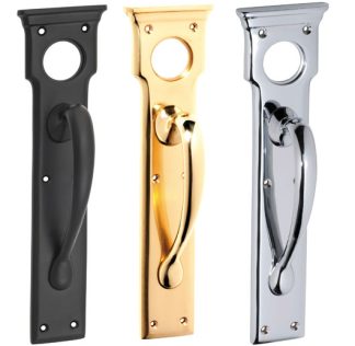 Tradco Victorian Cylinder Hole Pull Handle  - 255x70mm