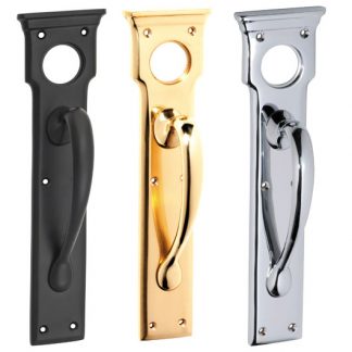 Tradco Victorian Cylinder Hole Pull Handle  - 255x70mm