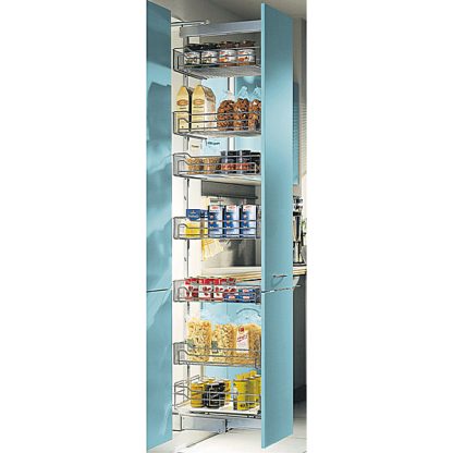 Kessebohmer Project Pantry. 5 Chrome Baskets.