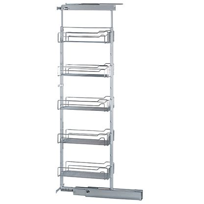 Kessebohmer Project Pantry. 5 Chrome Baskets. - Image 3