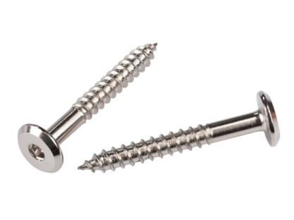 Decorative Wood Screws. 4mm hex drive