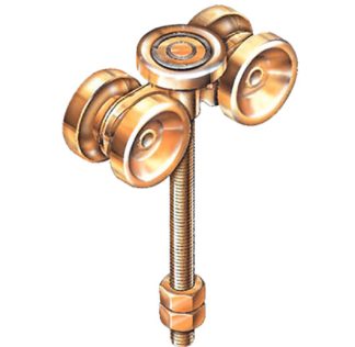 Eltrak EH12ST Five Steel Wheel Carriage. Doors to 450kg