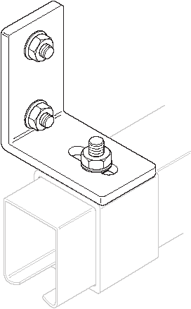 Eltrak ED23 Single Side fix Support Bracket - Image 3