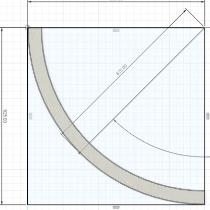 Eltrak Track 450kg Curved. - Galvanised - Image 5