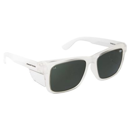 Polarised Safety Glasses Frontside Smoke