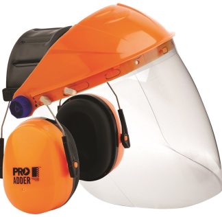 Browguard +Clear Visor +Adder Earmuff Combo