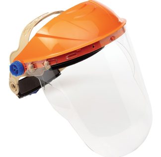 Assembled Browguard with Clear Guard Visor
