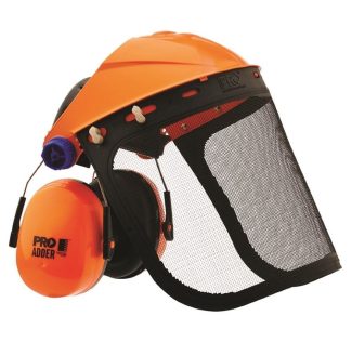 Browguard +Mesh Visor +Adder Earmuff Combo