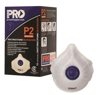 Dust Masks P2 with Valve