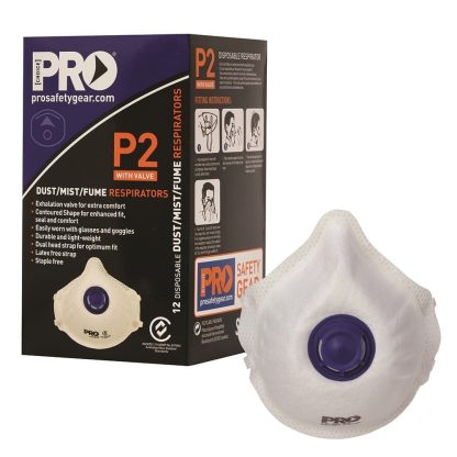 Dust Masks P2 with Valve