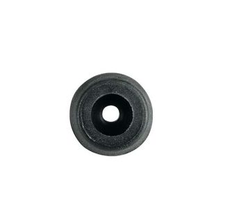 Rubber Foot. 22mm x 10mm(H). Black Rubber