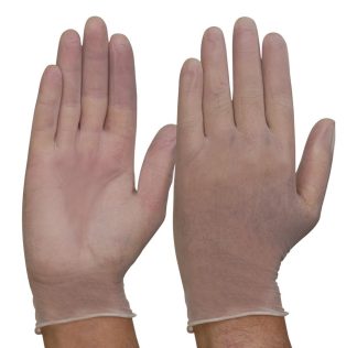 Disposable Clear Vinyl Gloves Powder Free