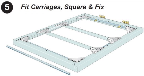 Door framing Components available from Elraco