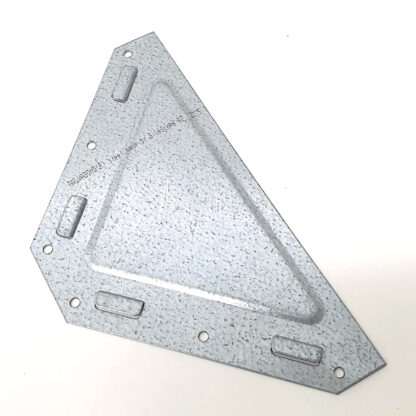 Corner brace for sliding door framing