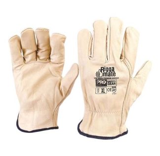 Glove Rigger - Cowgrain Premium - 12 Pairs Per Pack