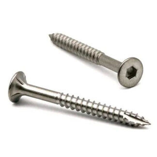 BATTEN SCREW STAINLESS STEEL (304)