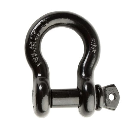 Bow Shackle Load Rated. Hot Dipped Galvanised or Black