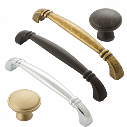 Castella Century Knobs And Pulls. Eight Finishes And Various Sizes 1 Castella Century Knobs and Pulls. Available from Elraco.