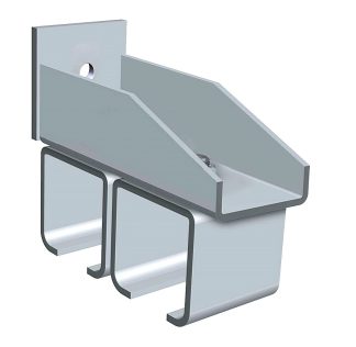Dual Track Wall Mounting Bracket -Cowdroy OM53300