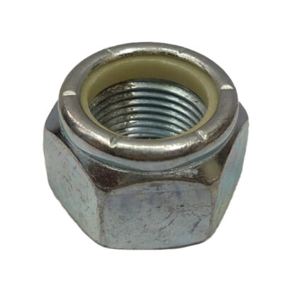 Nyloc Nuts. Metric. Zinc Plated Steel