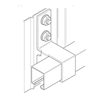 Eltrak GAR1/35 Single Sidefix Support Bracket for 120kg Track