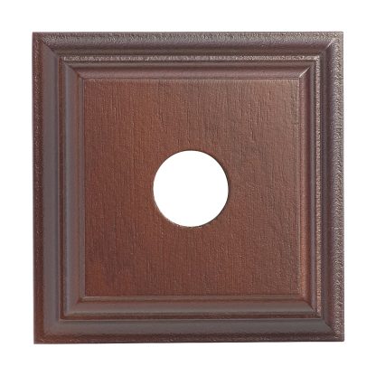 5411 - Switch Mounting Block Classic Single Cedar H90xW90mm.
