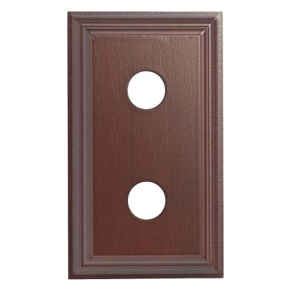 5412 - Switch Mounting Block Classic Double Cedar H90xL155mm.