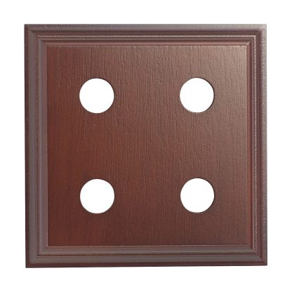 5415 - Switch Mounting Block Classic Quad Cedar H155xL155mm.