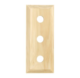 5423 - Switch Mounting Block Classic Treble Pine H90xL225mm.