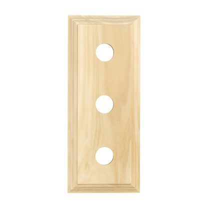5423 - Switch Mounting Block Classic Treble Pine H90xL225mm.