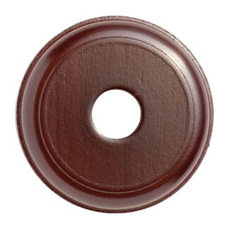 5430 - Switch Mounting Block Traditional Round Single Cedar D90mm.
