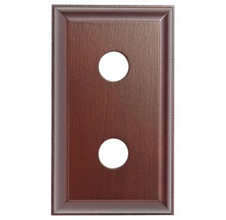 5432 - Switch Mounting Block Traditional Double Cedar H90xL155mm.