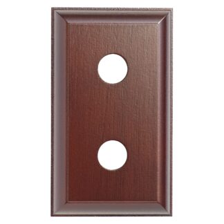 5432 - Switch Mounting Block Traditional Double Cedar H90xL155mm.