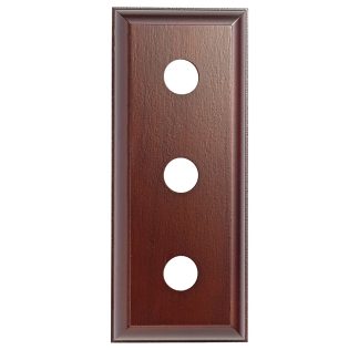5433 - Switch Mounting Block Traditional Treble Cedar H90xL225mm.
