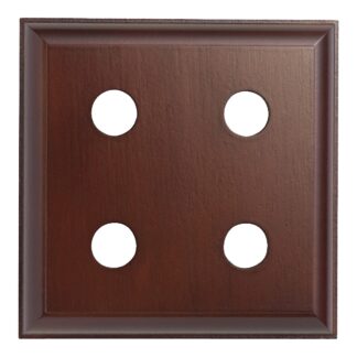 5435 - Switch Mounting Block Traditional Quad Cedar H155xL155mm.