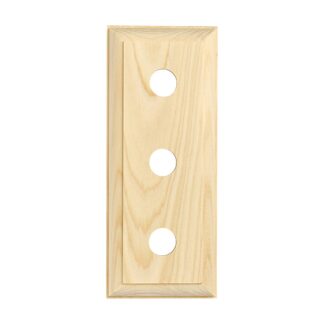 5443 - Switch Mounting Block Traditional Treble Pine H90xL225mm.