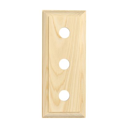 5443 - Switch Mounting Block Traditional Treble Pine H90xL225mm.