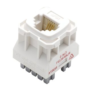 5447 - Phone Socket Mechanism White.