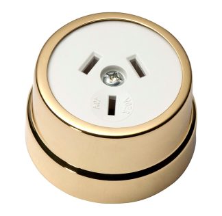 Electric Power Socket. Traditional Style