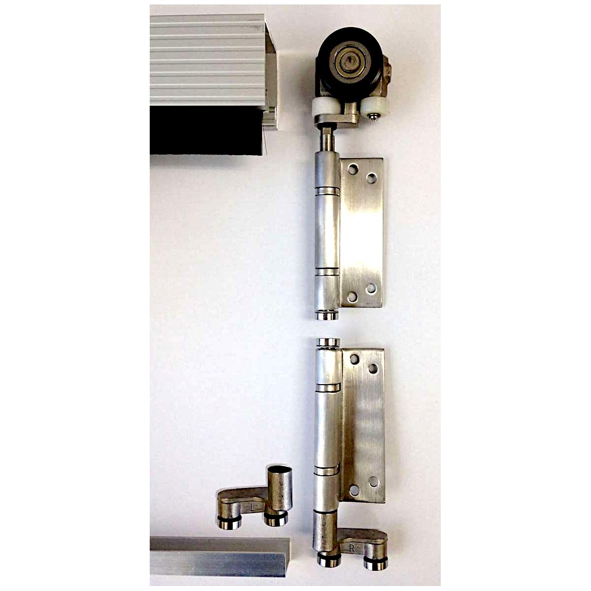 Bifold Door End Wheel Set. Stainless Steel. Cowdroy AW885SS