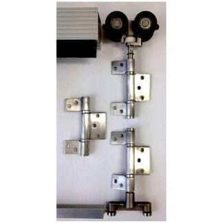 Bi-Fold Door Intermediate Wheel Set. Stainless Steel. Cowdroy AW886SS