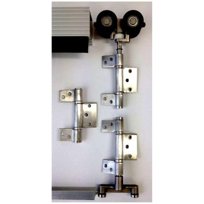 Bi-Fold Door Intermediate Wheel Set. Stainless Steel. Cowdroy AW886SS