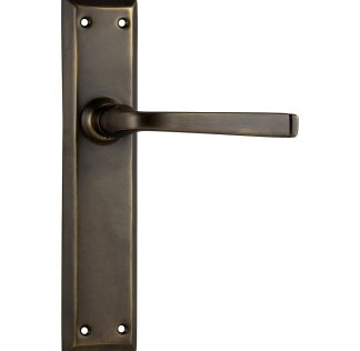 Tradco 0678 Menton Lever Latch Antique Brass
