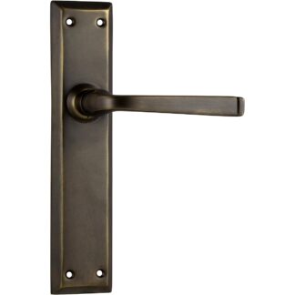 Tradco 0678 Menton Lever Latch Antique Brass