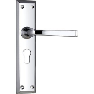Tradco 0684E Menton Lever Euro Chrome Plate